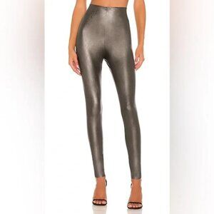Commando Faux Leather Leggings Gun Metal Grey XL EPC